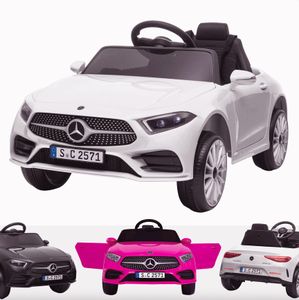 Mercedes Elektrischer Kinderfahrzeug CLS350 Weiß - Leistungsstarke Batterie - Ferngesteuert - Sicher Für Kinder