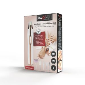Nagelpflege Maniküre Pediküre Set Nagel 7 Teilig Beauty Nails Pflegeset MAXXMEE