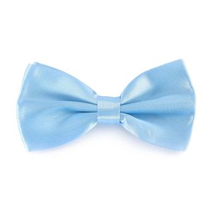 Oblique Unique Kinder Fliege Schleife verstellbar Hochzeit Anzug Smoking - baby blau