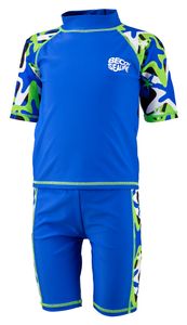 BECO SEALIFE Kinder Wassersport UV-Anzug 50+ 2-teilig Größe 116/122 blau