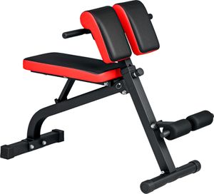 SPORTNOW Hantelbank, vielseitige Fitnessbank, verstellbar, klappbares Design, für Bizeps-Curls, Langhantel, Stahl, bis 120 kg, 103 x 65 x 67-98 cm