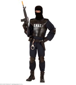 S. W. A. T. Undercover Officer SWAT Polizist Männer  + Kinder Special Agent S - 48/50
