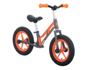 Kinderdreirad - Laufrad Dreirad ab 2 - 6 Jahr, Orange mit Schwarz - Laufräder - Lauffahrrad für Mädchen und Jungen Balance Spielzeug