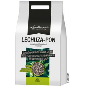 LECHUZA® Zubehör PON Mineralisches Pflanzsubstrat vorgedüngt - 18 Liter