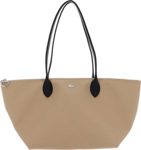 LACOSTE Schultertasche Shopper Athena Shopping Bag Eco Sand Noir taupe LACOSTE Schultertasche Shopper Athena Shopping Bag Eco Sand Noir taupe