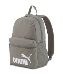 PUMA Uni Rucksack - Phase Backpack, Puma Cat Logo, 43x31x14 cm (HxBxT), unifarben Hellgrau