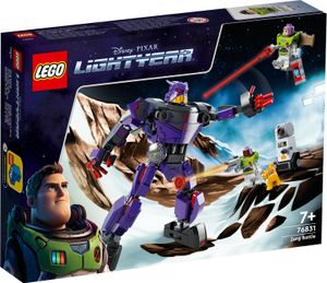 LEGO 76831 Disney and Pixar’s Lightyear Duell mit Zurg Weltraum-Spielzeug zum Bauen ab 7 Jahre, mit Mech-Action-Figur und Buzz-Minifigur