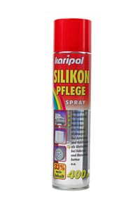 karipol Silikon Pflege Spray 400ml Silikonspray - verhindert Anfrieren von Autotüren u.ä