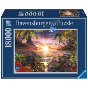 RAVENSBURGER Západ slnka v raji puzzle 18000 dielikov