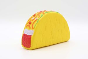 Squeeze Soft Squishies Goodie Bag Stuffers Squishy Set Kinder-Spielzeug Fidget Toy (Taco Burrito gelb)