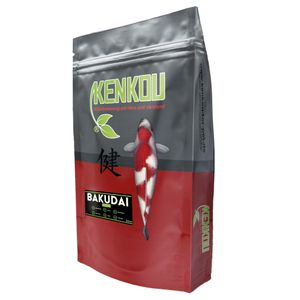Koifutter 2 kg 6mm Koi Pellets KENKOU® BAKUDAI Premium - Futter für bestes Wachstum & Farbe