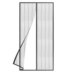 Grafner® Insektenschutzgitter magnetischer Fliegen Türvorhang für Balkon- oder Terrassentüren