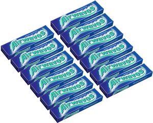 Wrigleys Airwaves Menthol und Eukalyptus Kaugummis 12er Pack