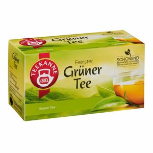 Teekanne Grüner Tee erfrischend und angenehm mild 40 Teebeutel 70g