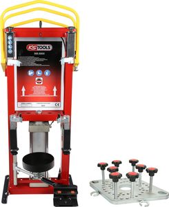 KS TOOLS Druckluft-Stand-Federspanner inkl. Adapterplatte - 500.8805