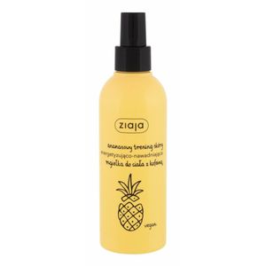 Ziaja Ananasowy trening skóry, Mgiełka do ciała z kofeiną, 200 ml