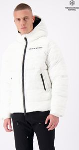 BLOCK FREEZE PUFFER JACKET, bílá, M