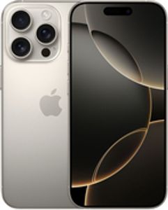 Apple iPhone 16 Pro 128GB Titan Natur - Mobiltelefon