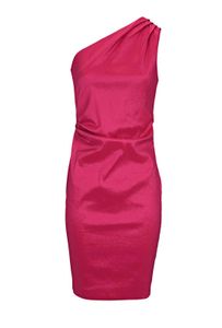 Ashley Brooke Damen Designer-One-Shoulderkleid, pink, Größe:42