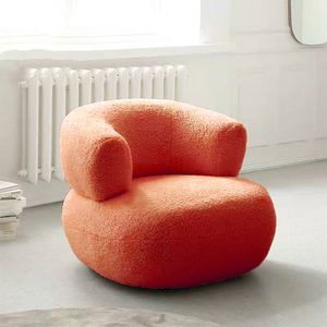 360Home Sofa Lässige Relaxsessel Einzelsessel Orange