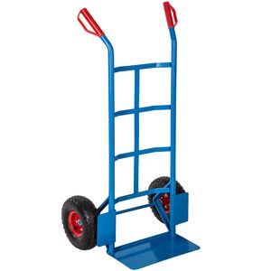 tectake vozík na vrecia do 200 kg - modrý