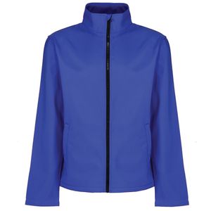 Regatta Herren Softshell-Jacke Ablaze, bedruckbar RG3560 (4XL) (Königsblau/Schwarz)