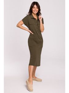 BeWear Midikleid für Frauen Thazron B222 khaki L