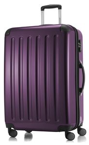 HAUPTSTADTKOFFER - Alex - Velký kufr s pevnou skořepinou Kufr na kolečkách Cestovní kufr na kolečkách, 75 cm, 119 litrů, lilková barva