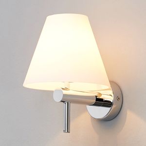 Lindby Wandleuchte, Wandlampe Bad 'Violetta' (spritzwassergeschützt (Modern) aus Metall u.a. für Badezimmer (1 flammig, G9) - Wandleuchten, Spiegelleuchte Badezimmer, Wandbeleuchtung