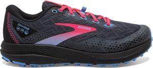 Brooks Divide 3 Sportschuhe Damen Outdoorschuhe Wanderschuh Schwarz Freizeit, Schuhgröße:EUR 40 | US 8.5