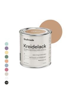Kreidefarbe Möbel Shabby Chic Holzlack DIY - Chalk Paint matter Look, Inhalt:750 ml, Farbe:Wood