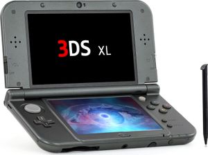 Nintendo New 3DS XL metalická černá
