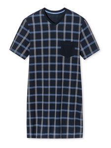 Schiesser Nacht-hemd schlafmode sleepwear Comfort Nightwear nachtblau 58