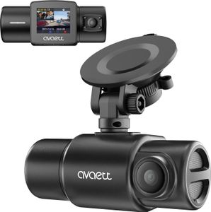 Dashcam Auto Vorne Innen 2,5K/1080P WiFi Dash Cam, Dual Auto Kamera mit Parküberwachung, Super Nachtsicht, WDR, 170° Weitwinkel, G-Sensor