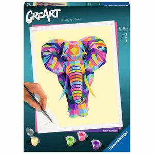 RAVENSBURGER Promo Painting Creart: Slon 289950 Ravensburger Malování podle čísel