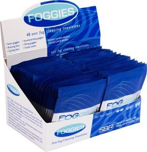 Foggies Anti-Fog Brilleputztücher Anti-Beschlag-Tücher (1 Box - 48 Stück)