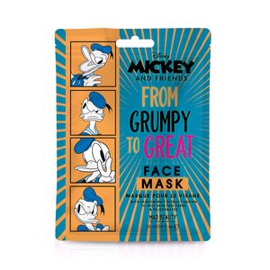 Mad Beauty Disney Gesichtsmaske -  Tuchmaske Donald Duck Mickey Mouse - Pflegemaske mit Passionsfrucht