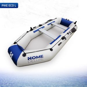 HOME DELUXE - Schlauchboot Pike Large - Material: strapazierfähiges PVC- Maße: LxB ca. 330 x 136 cm - für bis zu 5 Personen I Beiboot, Motorboot, Ruderboot