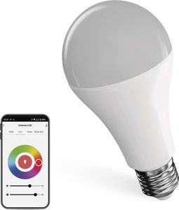 EMOS Chytrá LED žárovka GoSmart A65 / E27 / 14 W (94 W) / 1 400 lm / RGB / stmívatelná / Wi-Fi, ZQW516R