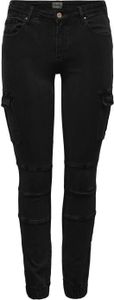 Only Černé kalhoty Slim Fit Cargo - 36_32 Only Černé kalhoty Slim Fit Cargo - 36_32