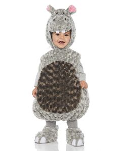 Hippo Baby- & Kleinkinderkostüm für Fasching Größe: XL