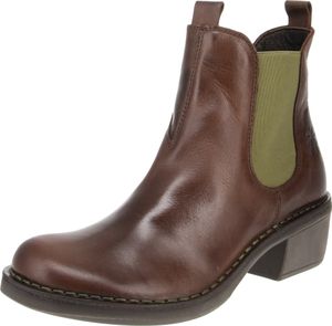 Fly London MEME030FLY - Damen Ankle Boots - Rug-D.Brown-Green, Größe:37 EU