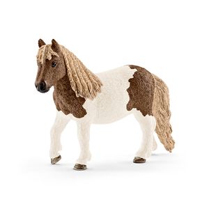Schleich - Tierfiguren, Pferdepflegerin mit Shettys; 42362