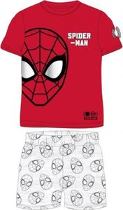 Kurzer Jungen-Pyjama „Spider-Man“ rot/grau, Größen 98 bis 128 rot/grau,104