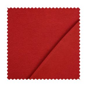 Bündchen gerippt Meterware dunkelrot - Bündchenstoff Uni, Rippen Schlauchware rot - gerippte Strickware, Jerseystoff, Rippbündchen  100 Kl.1 *Ab 25cm