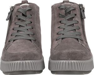 Ara Boots DAVOS-ST, Rauleder, Grau, Damen