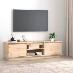 vidaXL TV skrinka 140x35x40 cm borovicový masív vidaXL TV skrinka 140x35x40 cm borovicový masív