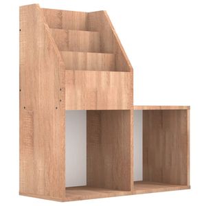 vidaXL Kinder-Bücherregal Sonoma-Eiche 71x30x78,5 cm Holzwerkstoff