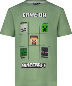 Dětské tričko Minecraft Game On, velikost 116 Dětské tričko Minecraft Game On, velikost 116