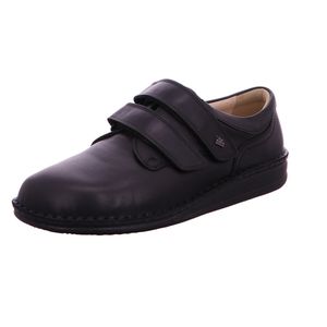 Finn Comfort, 96103, Herren, Klettverschluss Schuh, Schwarz, Leder, NEU - Herrenschuhe Prophylaxe Diabetiker, Schwarz